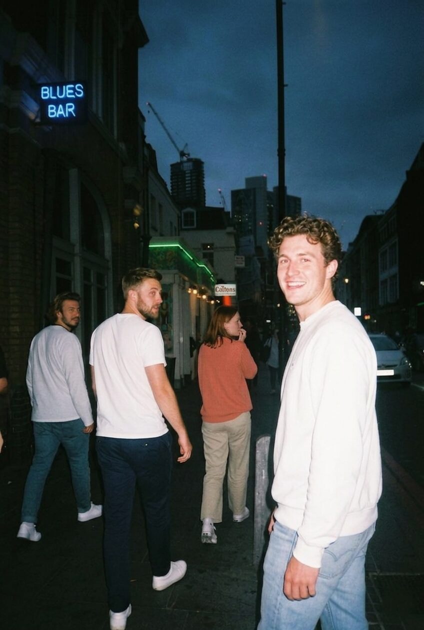 Friends together on a Saturday
